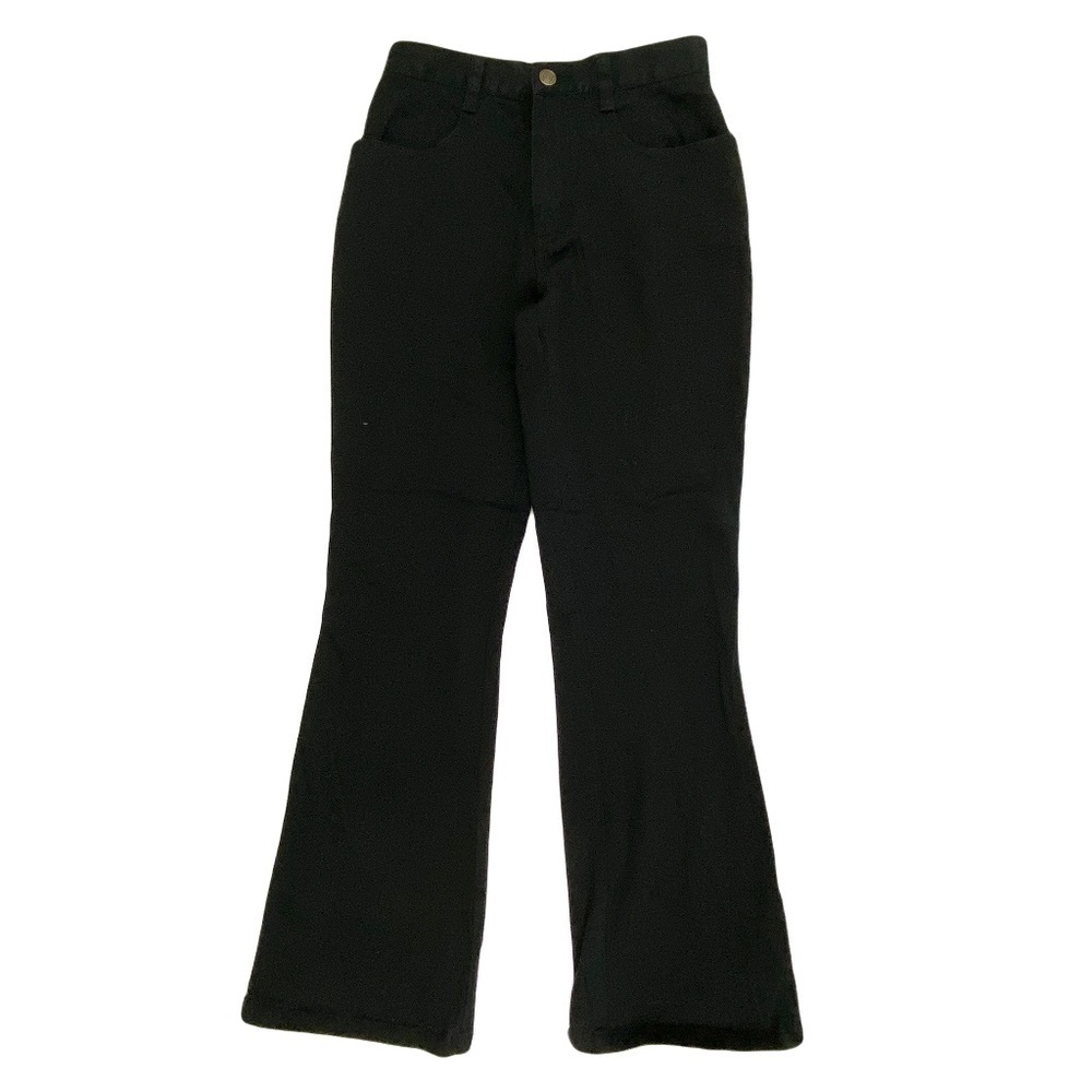 Lee Bootcut Girls size 14 Dark Wash Black Pants